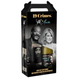19 Crimes Cali Red & Martha’s Chardonnay 2x750ml Gift Pack