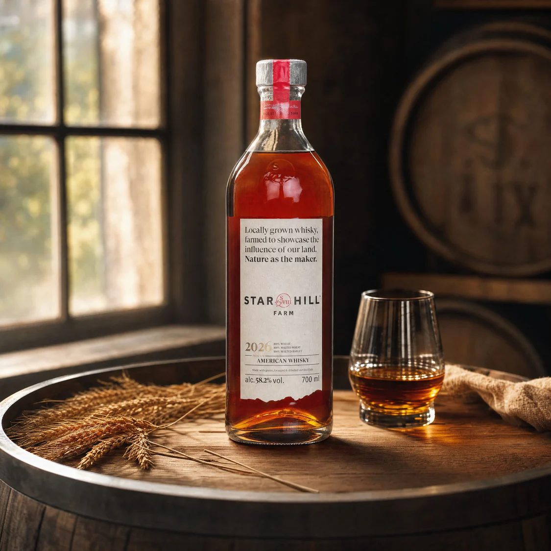Star Hill Farm 2026 Release American Wheat Whiskey - Image 2