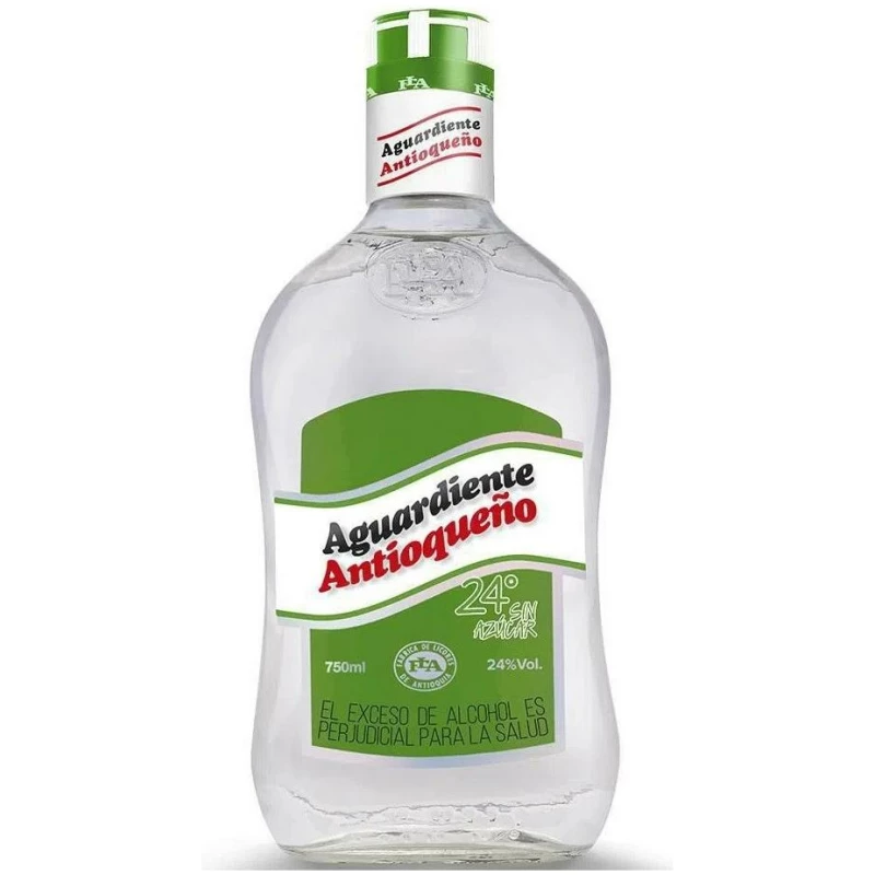 Aguardiente Antioqueno Sin Azucar 24