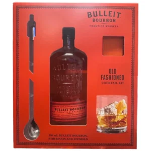 Bulleit Bourbon Gift Set with Ice Mold & Spoon